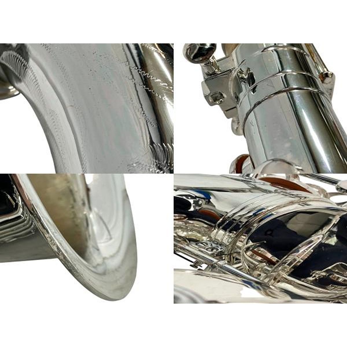 Heinrich テナーサックス 彫刻有 シルバー 金管 楽器 ケース付