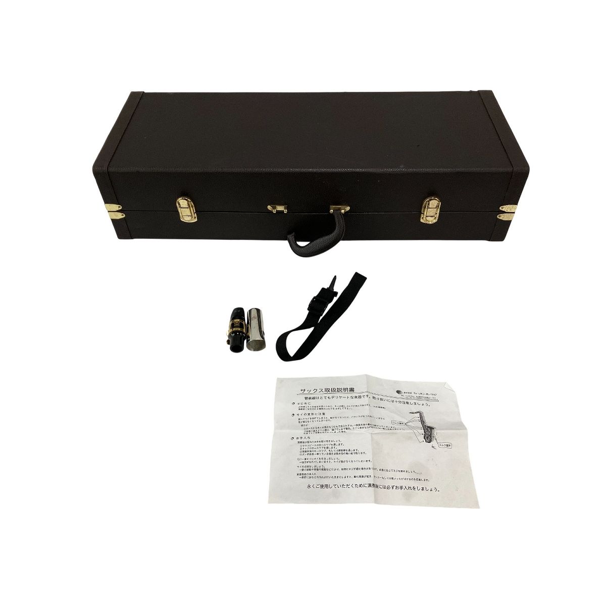 Heinrich テナーサックス 彫刻有 シルバー 金管 楽器 ケース付