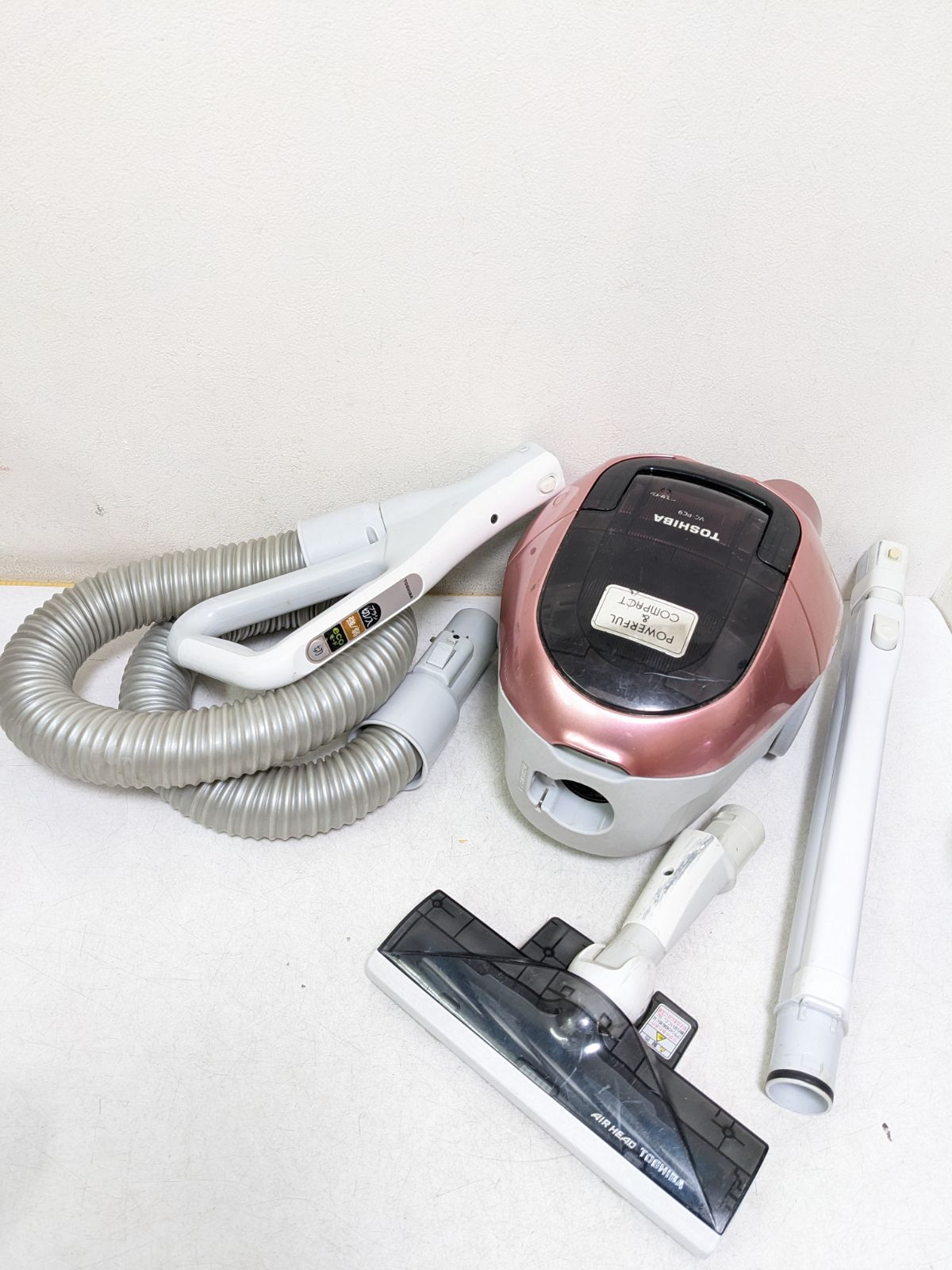 TOSHIBA VC-PC9-P 紙パック式掃除機 2013年製 - メルカリ