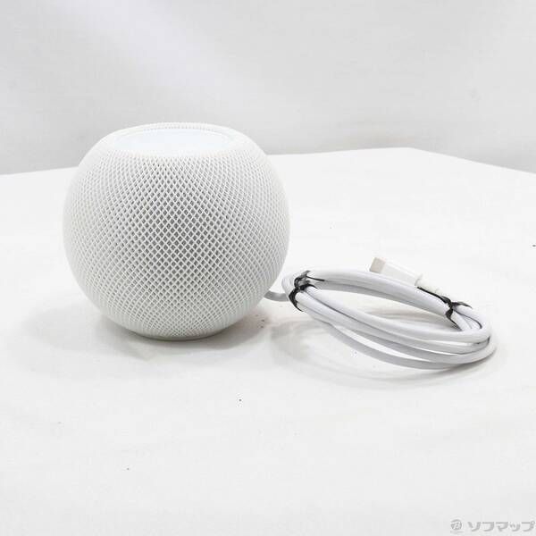 中古品〕 HomePod mini ホワイト MY5H2J／A【258】 - メルカリ