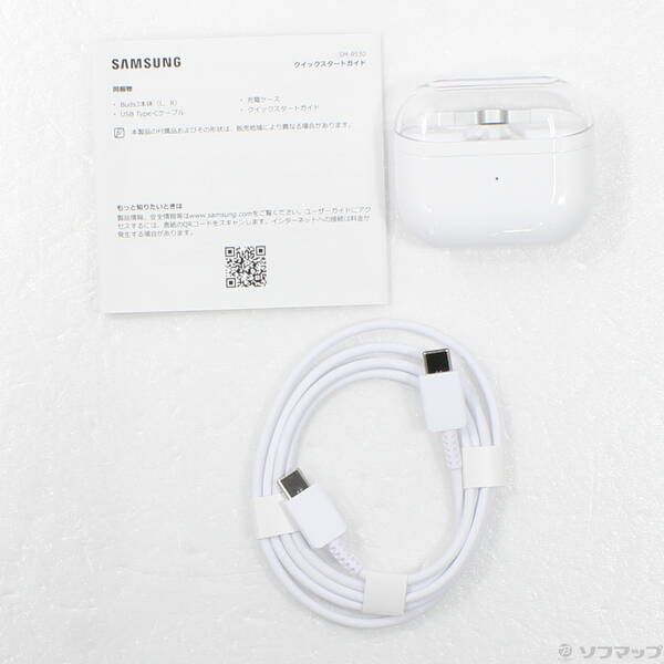 中古品〕 Galaxy Buds3 White SM-R530NZWAXJP【352】 - メルカリ