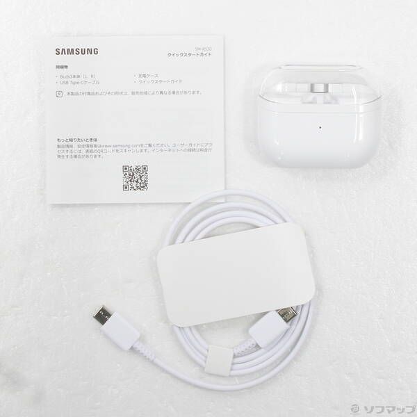 中古品〕 Galaxy Buds3 White SM-R530NZWAXJP【352】 - メルカリ