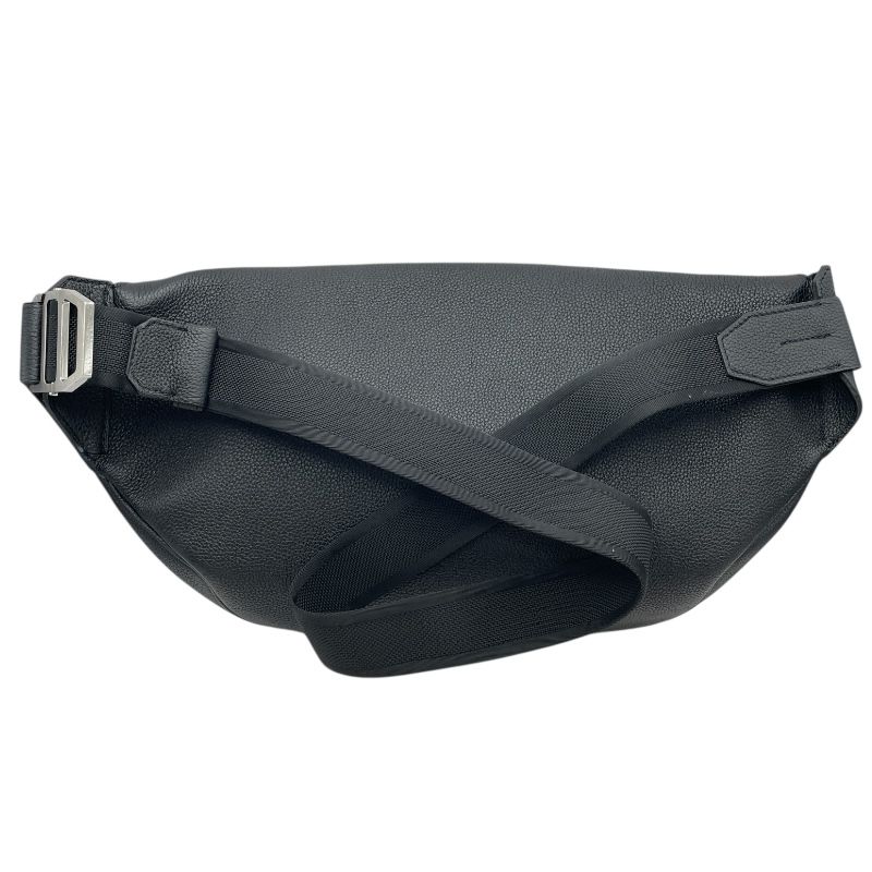 エルメス HERMES シティスライドクロスGM Y刻 ブラック SV金具 トゴ メンズ ボディバッグ