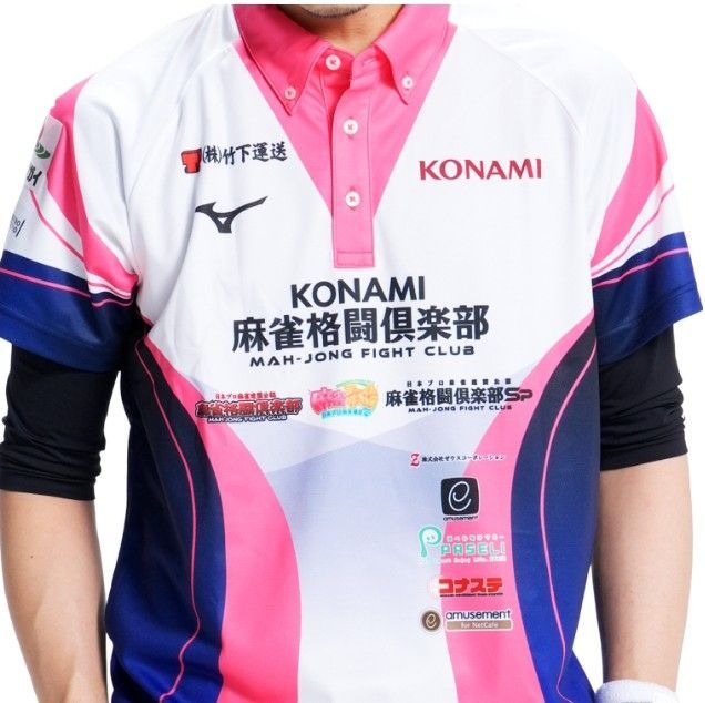 mリーグ 麻雀 コナミ麻雀格闘倶楽部 公式レプリカユニホーム 2025-26
