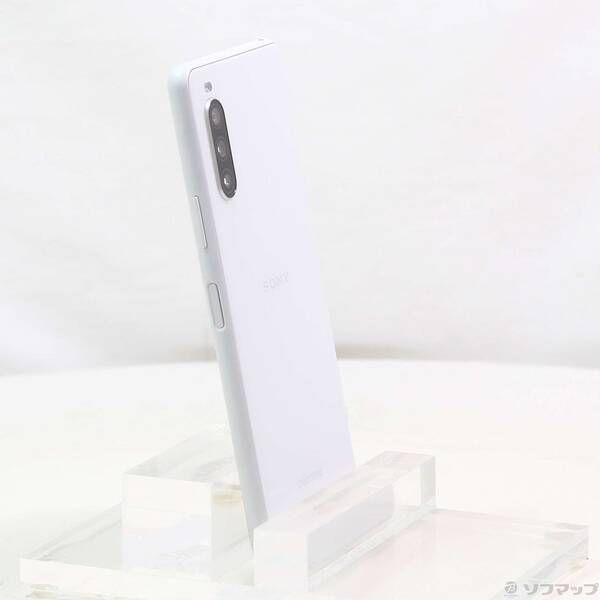 中古品〕 Xperia 10 II 64GB ホワイト SO-41A docomoロック解除SIM