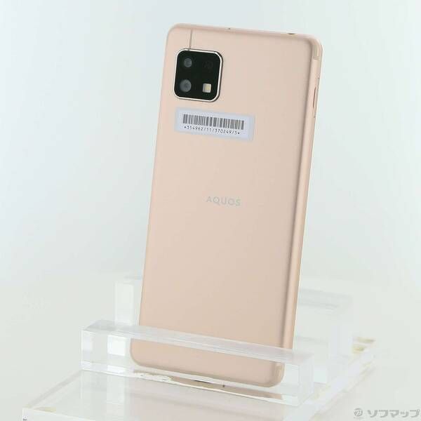 中古品〕 AQUOS sense4 basic 64GB ライトカッパー A003SH Y!mobile