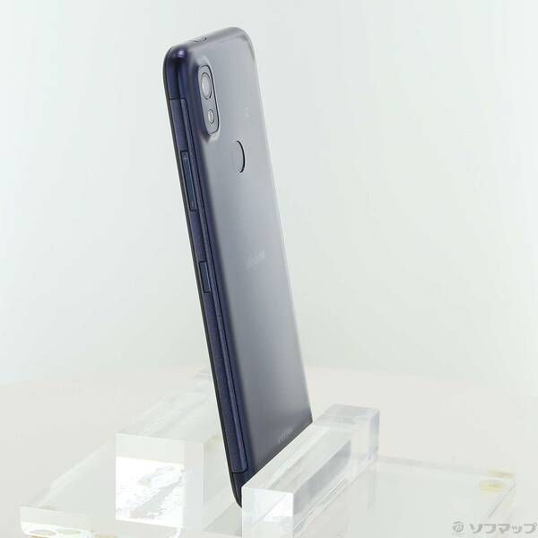 中古品〕 あんしんスマホ 64GB ネイビー KY-51B docomo SIMフリー【198