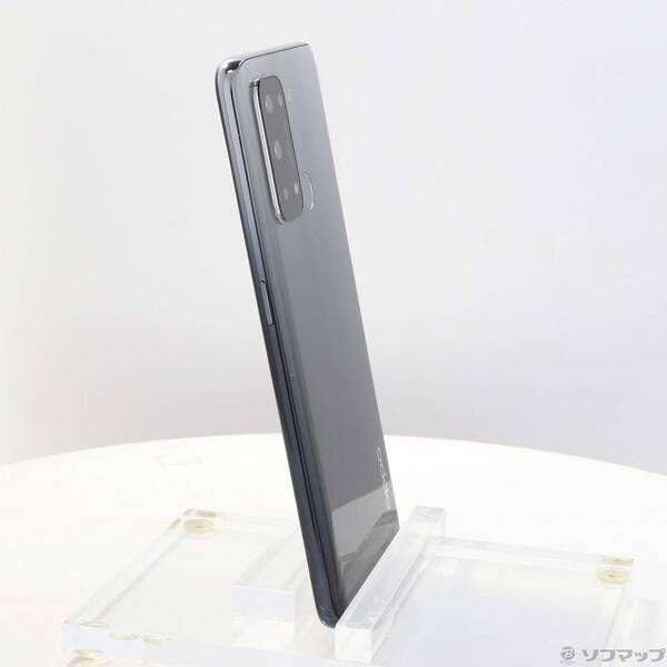 中古品〕 OPPO Reno5 A 128GB シルバーブラック CPH2199 SIMフリー