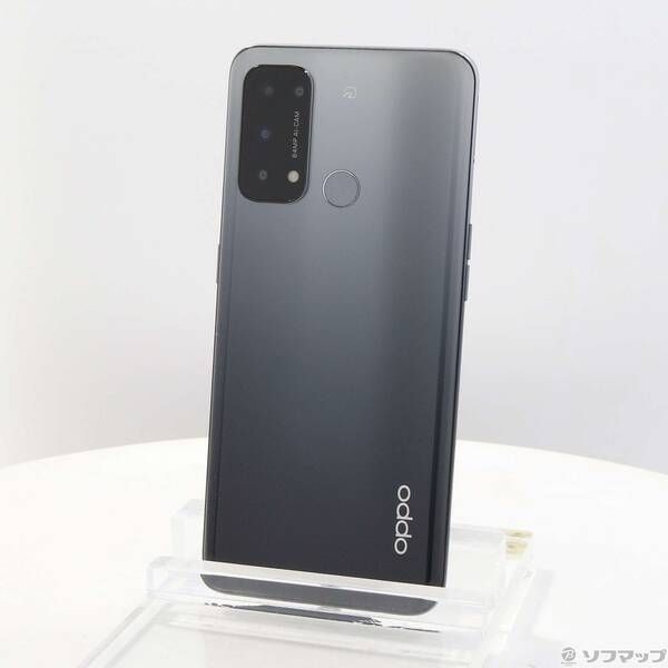 中古品〕 OPPO Reno5 A 128GB シルバーブラック CPH2199 SIMフリー