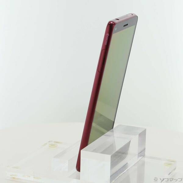 中古品〕 BASIO4 32GB ワインレッド KYV47 auロック解除SIMフリー【262