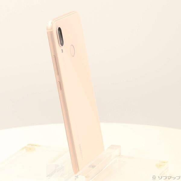 中古品〕 HUAWEI P20 lite 32GB サクラピンク HWSDA3 Y!mobile【198