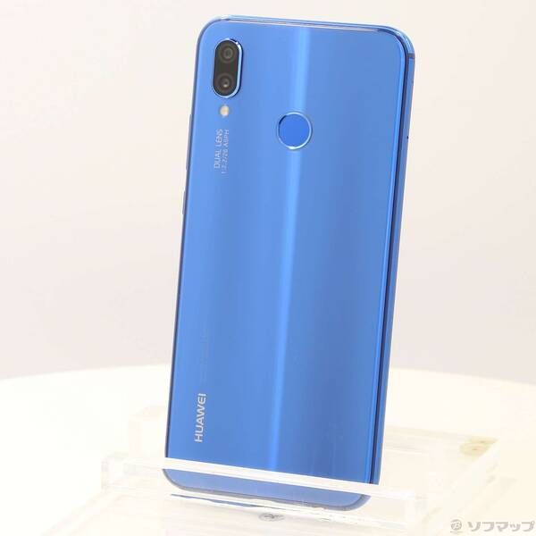 中古品〕 HUAWEI P20 lite 32GB クラインブルー HWSDA1 Y!mobile【295