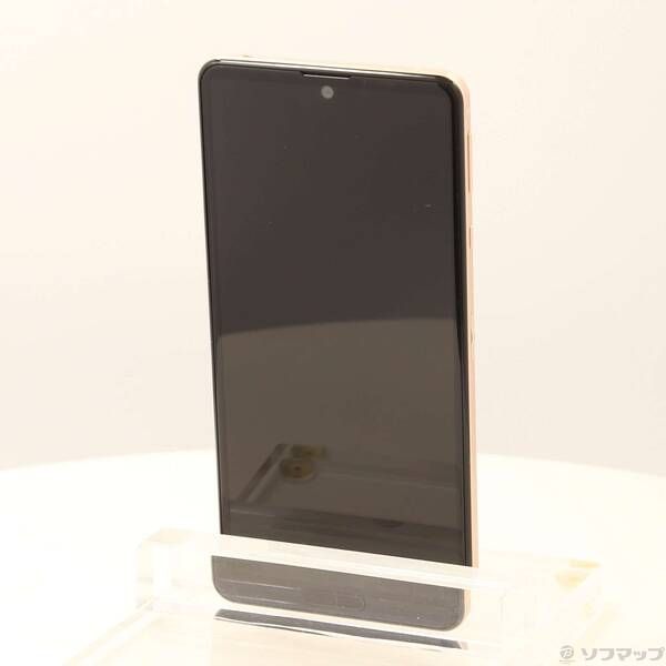 中古品〕 AQUOS sense4 lite 64GB ライトカッパー SH-RM15 楽天 SIM