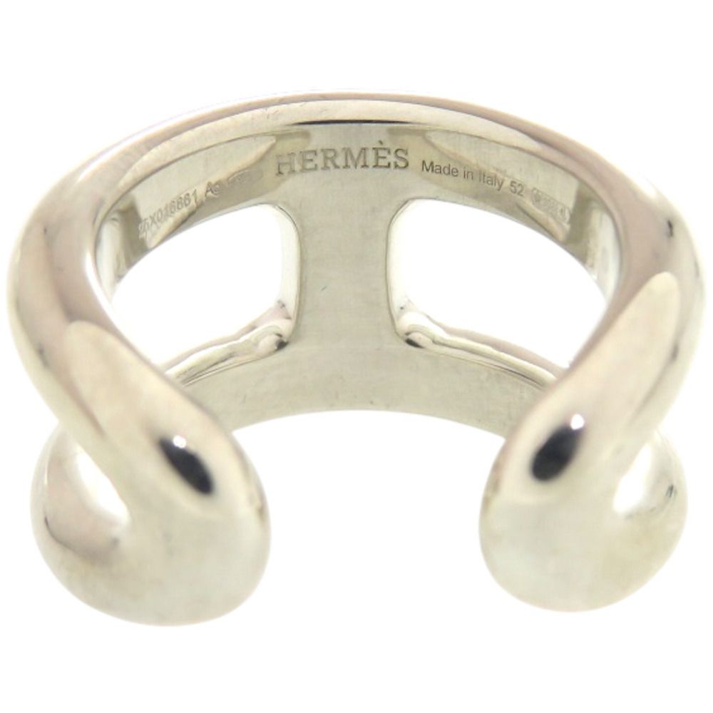 新品同様 エルメス オスモズ PM 25X016861 シルバー925 約12号