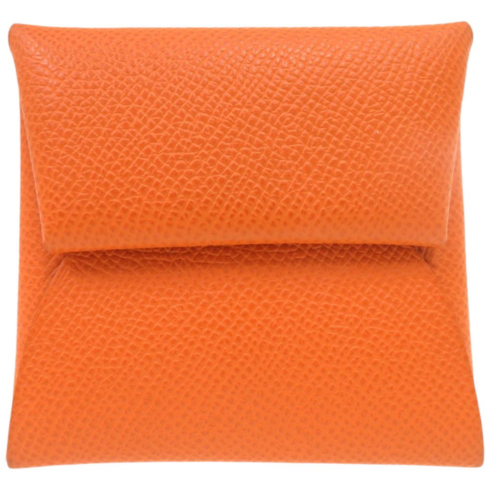 美品 エルメス バスティア ヴォーエプソン オレンジ B刻印 コイン