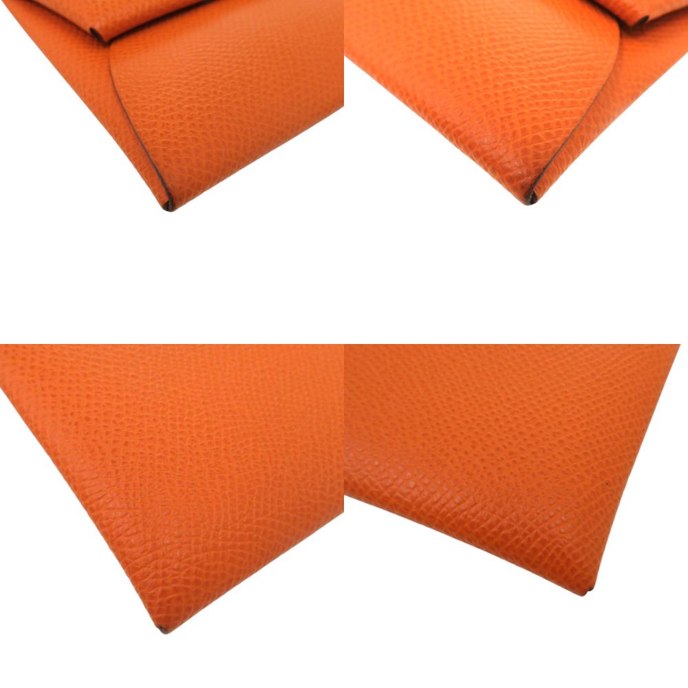 美品 エルメス バスティア ヴォーエプソン オレンジ B刻印 コイン