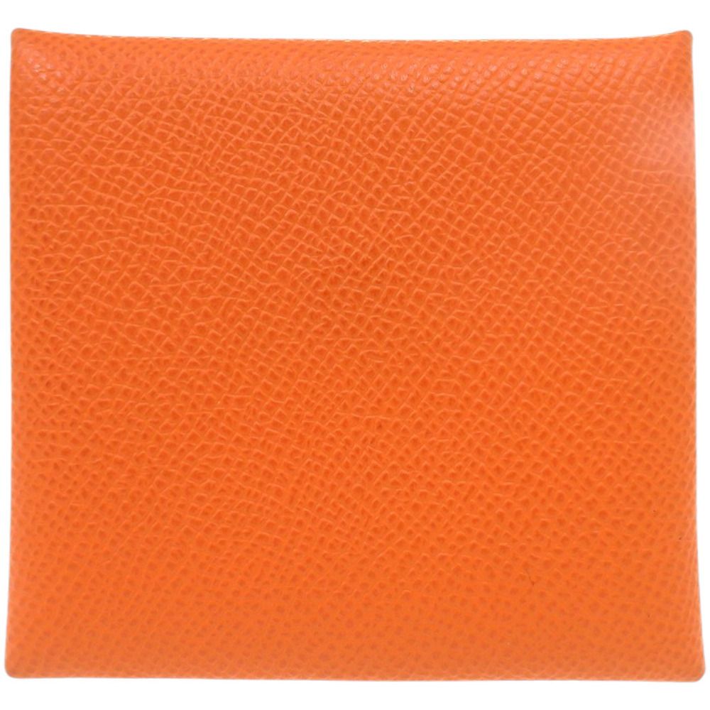 美品 エルメス バスティア ヴォーエプソン オレンジ B刻印 コイン