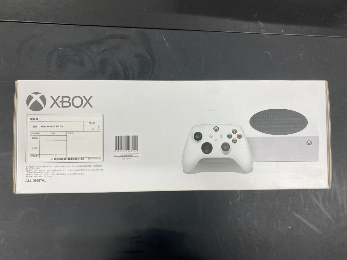 箱キズ Xbox Series S RRS 00015 白 本体 エックスボックス シリーズ エス 512 GB カスタム SSD ホワイト