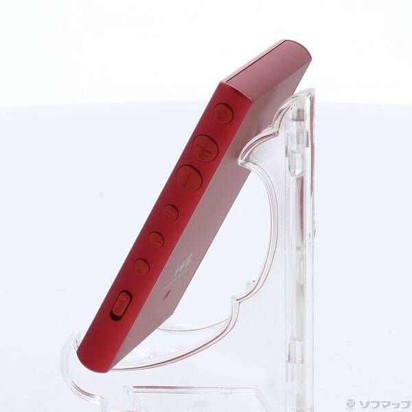 〔 品〕 WALKMAN A 100シリーズ メモリ16 GB microSD レッド NW 105 R 349