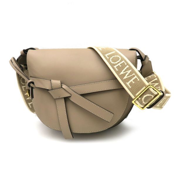 かえで ロエベ ゲートバッグ スモール(ソフトカーフ＆ジャカート) A650T20X40