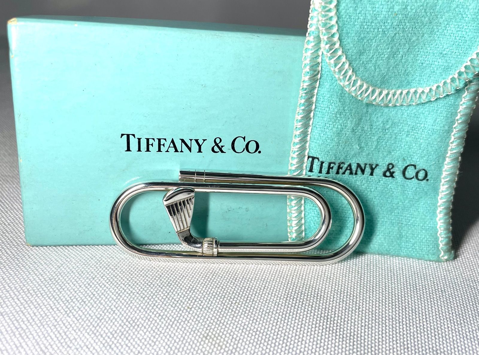 美品 希少 TIFFANY ティファニー ゴルフデザイン 鏡面スターリング