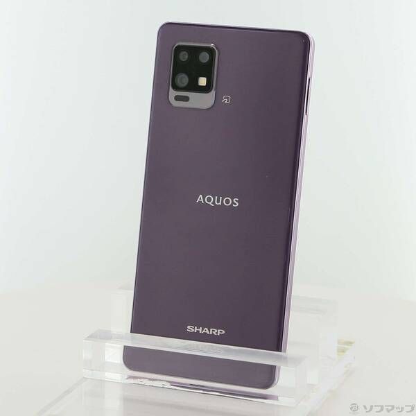 中古品〕 AQUOS zero6 128GB パープル SH-RM18 楽天 SIMフリー【368