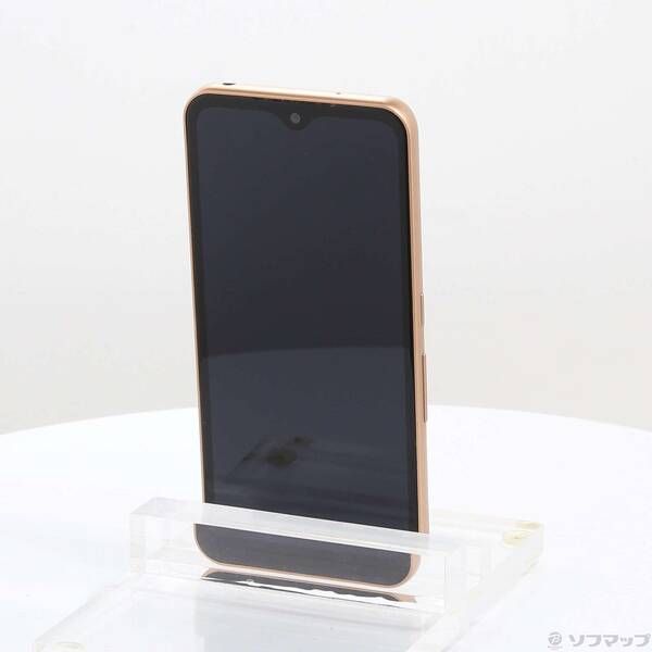 中古品〕 arrows We 64GB ローズゴールド FCG01 au SIMフリー【348