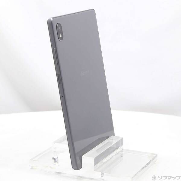 中古品〕 dtab Compact 64GB ストームグレー d-52C docomo SIMフリー