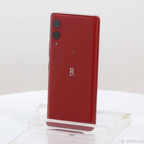 中古品〕 Rakuten Hand 5G 128GB クリムゾンレッド P780 楽天 SIM