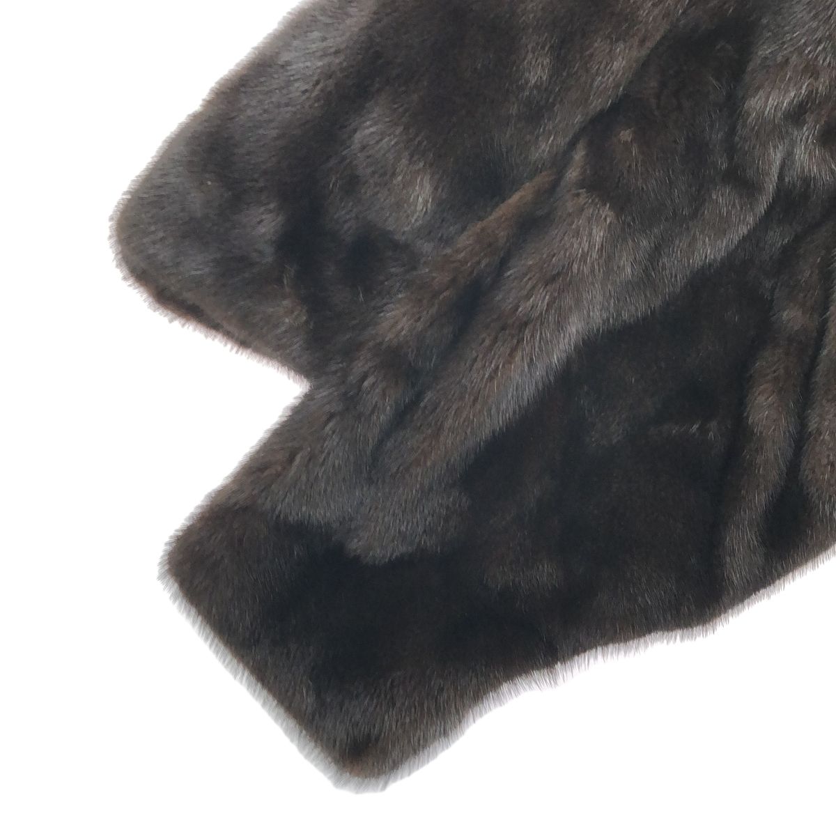 SAGA MINK サガミンク ミンクコート ダークブラウン 毛皮 美艶 高級