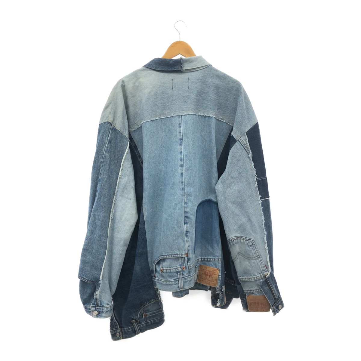 ZAC VARGAS ザックバルガス Remake Denim Jacket リメイクデニムジャケット INDIGO インディゴ ユニセックス 再構築