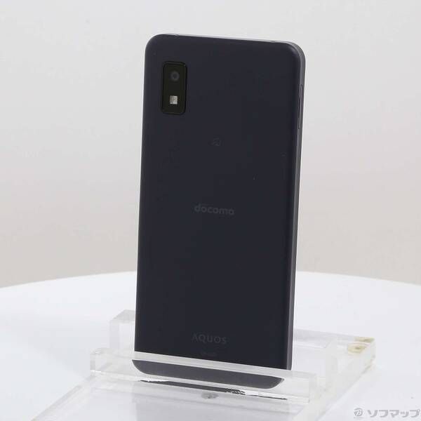 中古品〕 AQUOS wish3 64GB ブラック SH-53D docomo SIMフリー【348