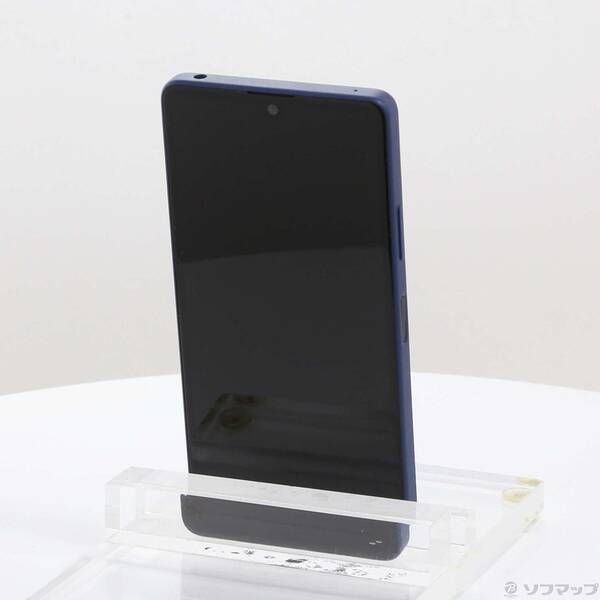 中古品〕 Xperia Ace III 64GB ブルー SOG08 au SIMフリー【352