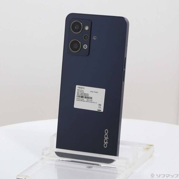中古品〕 OPPO Reno7 A 128GB スターリーブラック CPH2353 SIMフリー