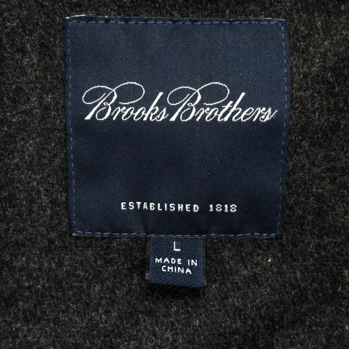 BROOKS BROTHERS ブルックスブラザーズ サイズL レザー カーコート