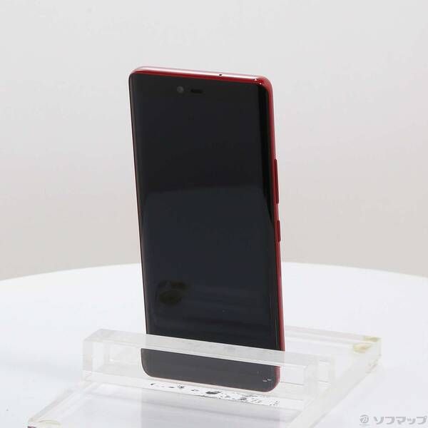 スマートフォン・携帯電話 〔品〕 Rakuten Hand 5G 128GB クリムゾン