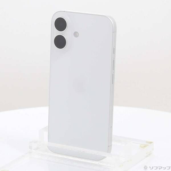 中古品〕 iPhone16 128GB ホワイト MYDR3J／A SIMフリー【344】 - メルカリ
