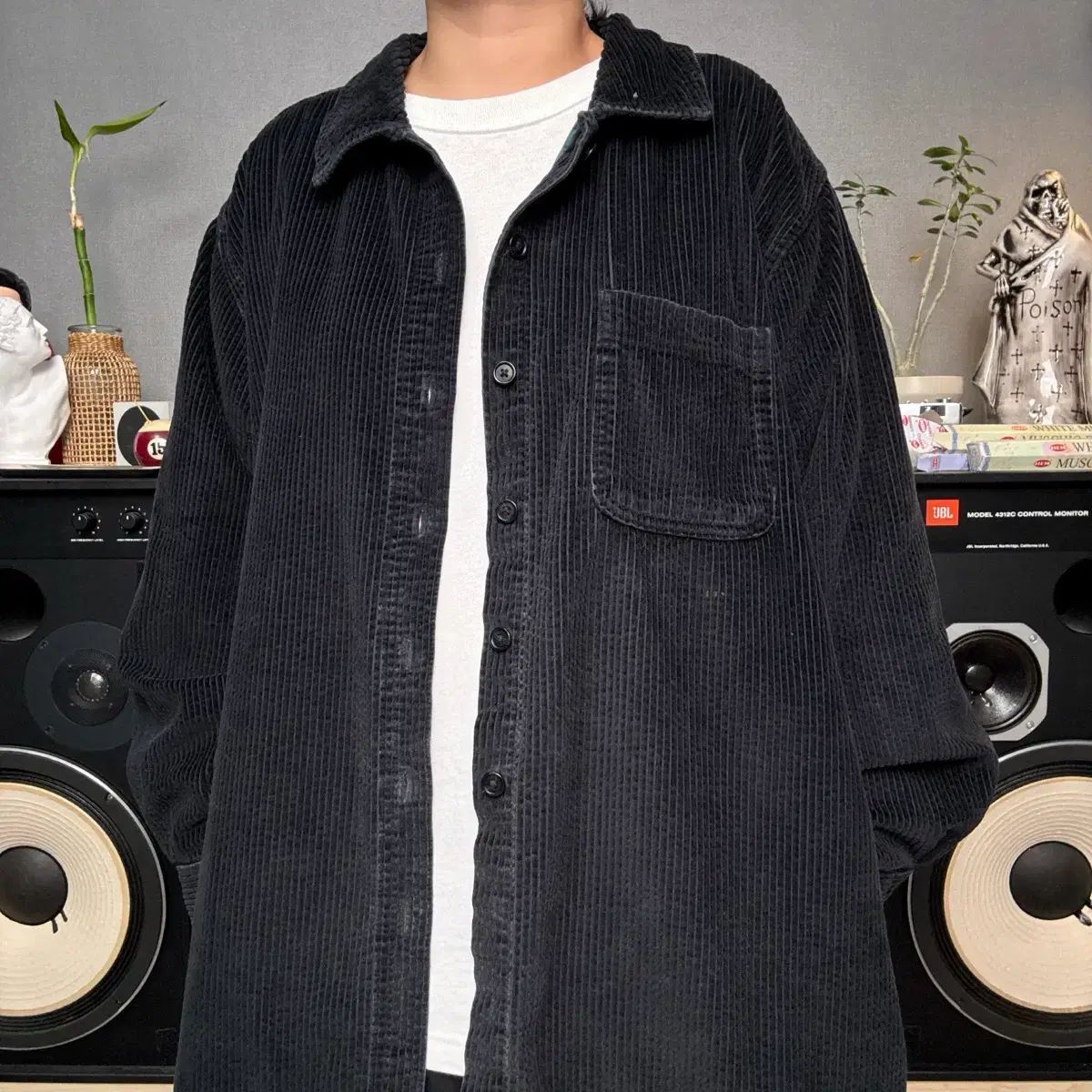 L Bean コーデュロイ ヘビーシャツ