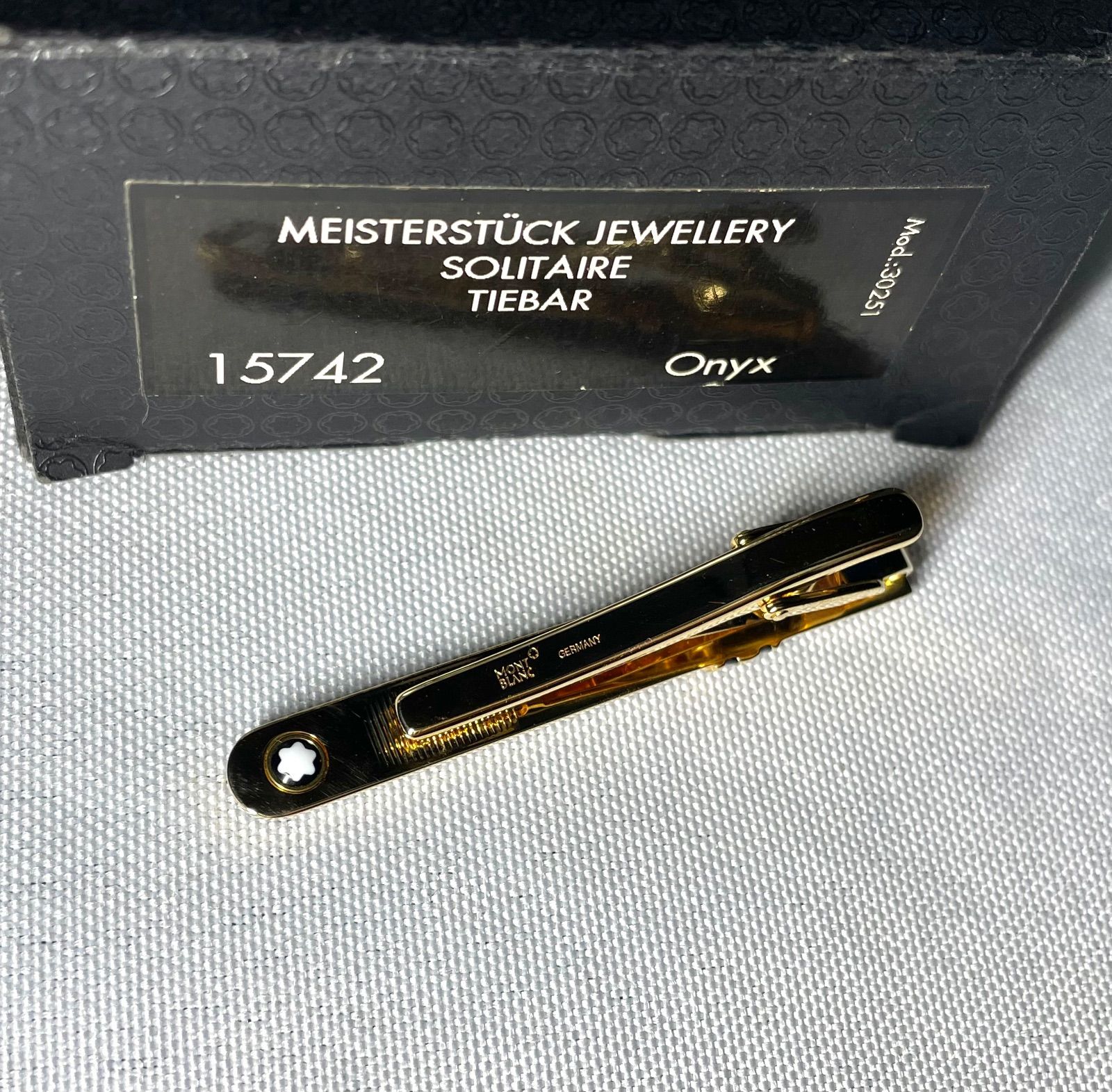 美品 希少 MONTBLANC モンブラン ブラックオニキス装飾&ブランドロゴ