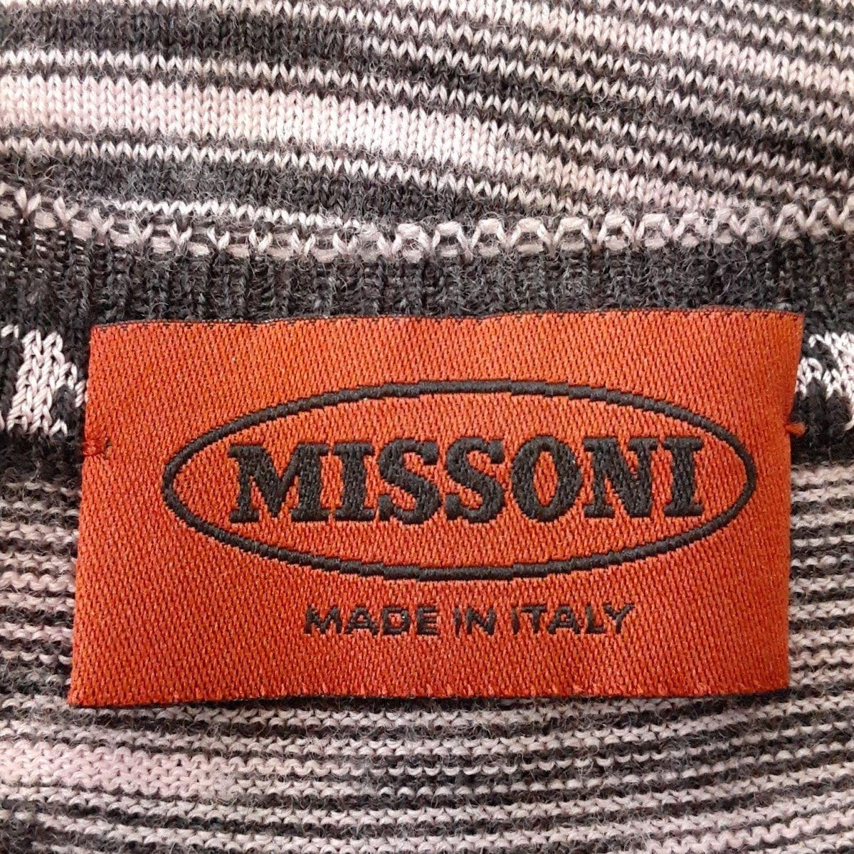 MISSONI(ミッソーニ) アンサンブル レディース美品 - ライトピンク×黒
