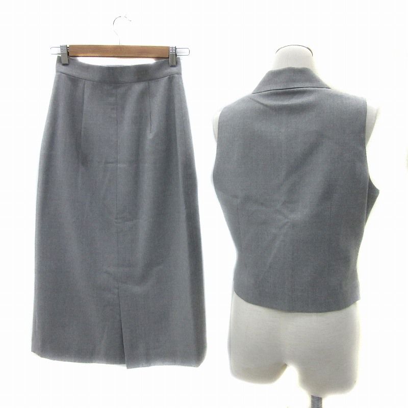 スキャパ SCAPA セットアップ 上下 ジャケット ベスト ミドル丈