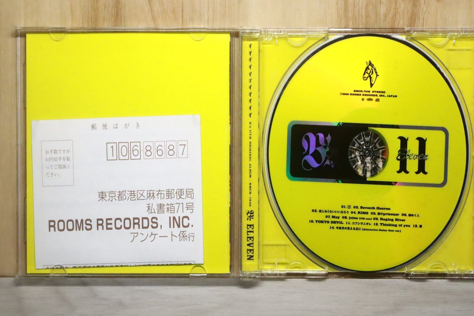 国内盤CD☆ビーズ/B'z□ ELEVEN 【BMCR7046/4938068101253】V54677