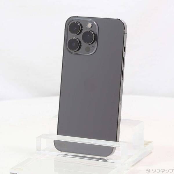 中古品〕 iPhone13 Pro 256GB グラファイト MLUN3J／A SIMフリー【198
