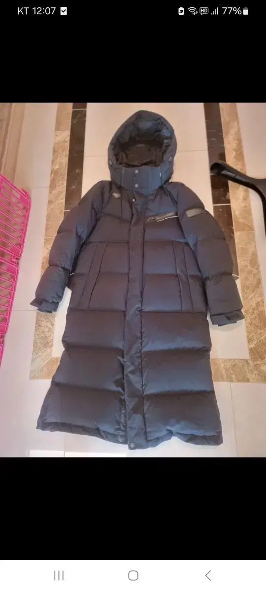 DYNAFIT ダウンジャケット ロング丈 ユニセックス メンズ Mサイズ レディース M-L