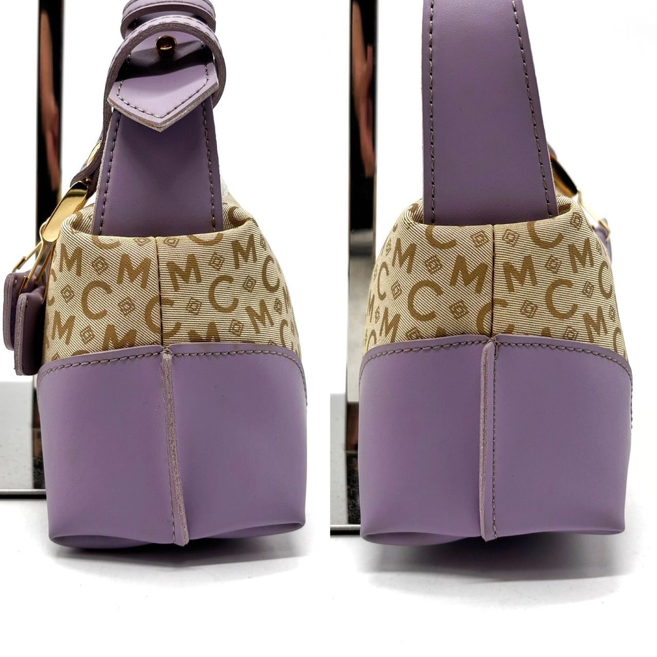 良品 ✨ 2点セット MCM エムシーエム ハンドバッグ アクセサリーポーチ