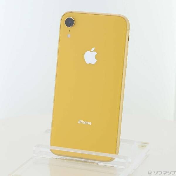 中古品〕 iPhoneXR 64GB イエロー MT082J／A SIMフリー【198】 - メルカリ
