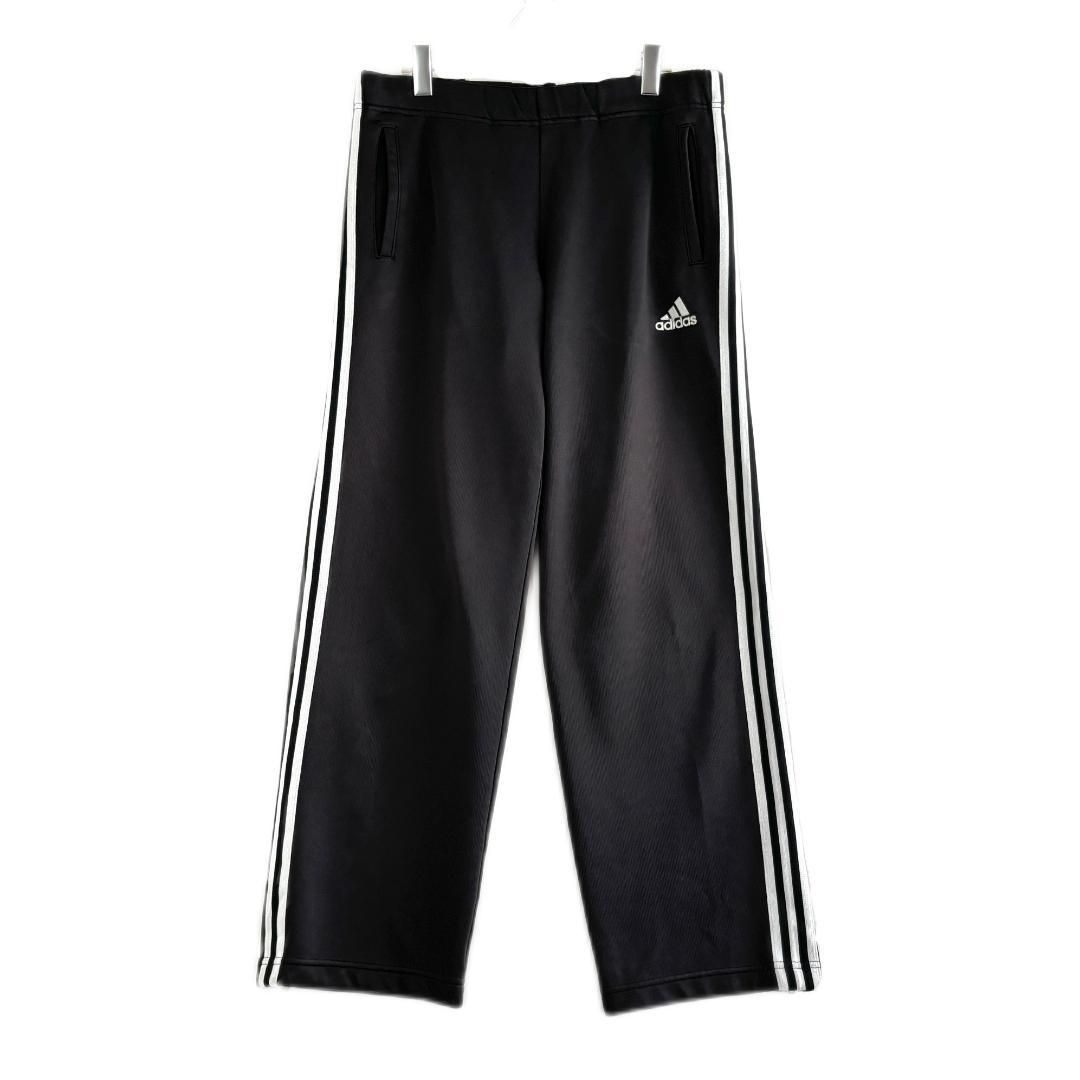 90s Adidas デサント ナイロン トラックパンツ ジャージ Tech 90s adidas トラックパンツ ジャージ 刺繍ロゴ デサント ワンポイント