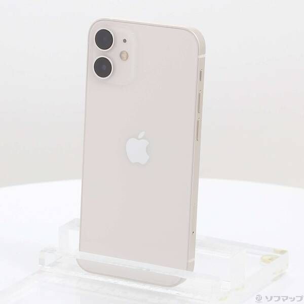 品〕 iPhone12 mini 128GB ホワイト MGDM3J／A SIMフリー【344