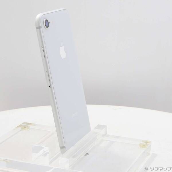 中古品〕 iPhone8 64GB シルバー MQ792J／A SIMフリー【344】