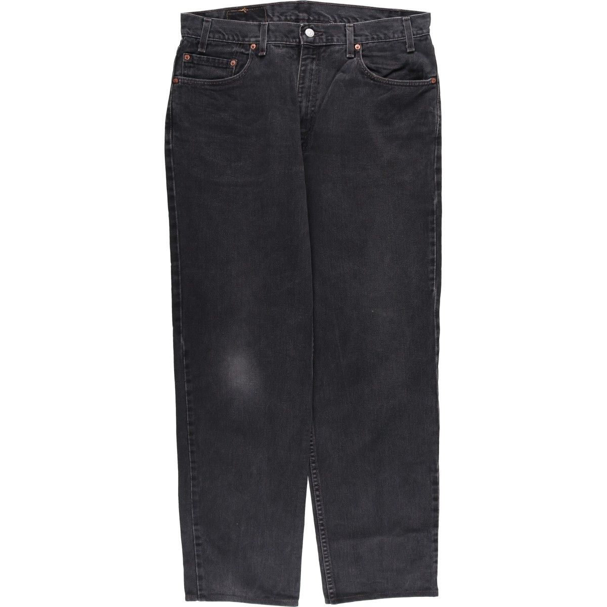 古着 00年代 リーバイス Levi s 550 RELAXED FIT ブラックデニム テーパードデニムパンツ メンズw 37相当 evb 030891